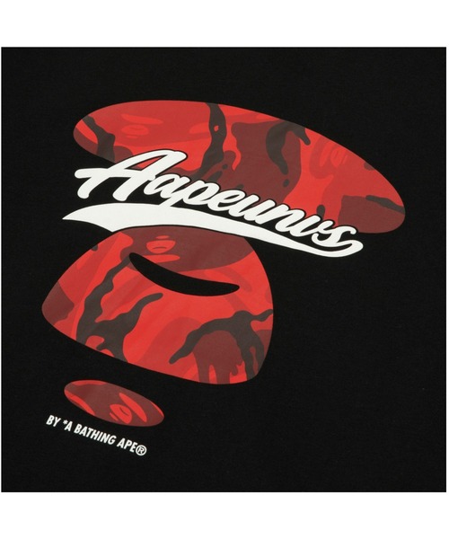 AAPE BY A BATHING APE(エーエイプバイアベイシングエイプ)の「AAPE BASIC TEE(Tシャツ/カットソー・メンズ・ブラック/ホワイト/バーガンディー・X-LARGE/MEDIUM/SMALL/LARGE/XX-LARGE)」の8枚目の写真
