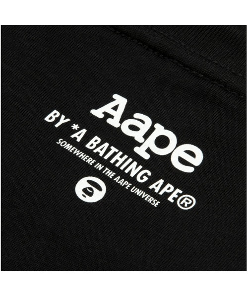 AAPE BY A BATHING APE(エーエイプバイアベイシングエイプ)の「AAPE BASIC TEE(Tシャツ/カットソー・メンズ・ブラック/ホワイト/バーガンディー・X-LARGE/MEDIUM/SMALL/LARGE/XX-LARGE)」の9枚目の写真