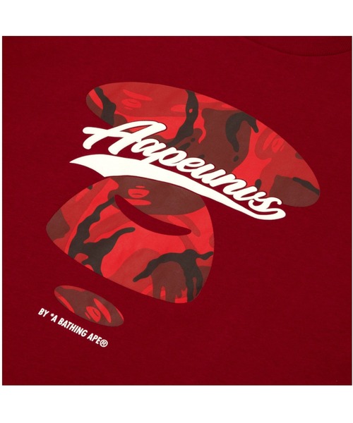 AAPE BY A BATHING APE(エーエイプバイアベイシングエイプ)の「AAPE BASIC TEE(Tシャツ/カットソー・メンズ・ブラック/ホワイト/バーガンディー・X-LARGE/MEDIUM/SMALL/LARGE/XX-LARGE)」の11枚目の写真