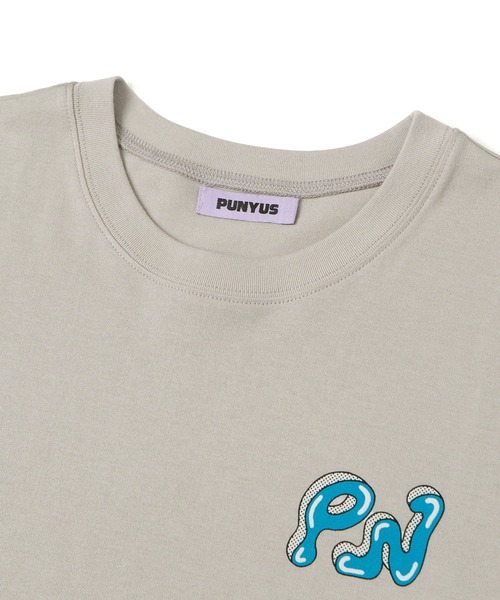PUNYUS(プニュズ)の「【NEW SIZE】PNロゴTシャツ(Tシャツ/カットソー・レディース・ピンク/グレー/ホワイト・1/2/3/4/5)」の11枚目の写真