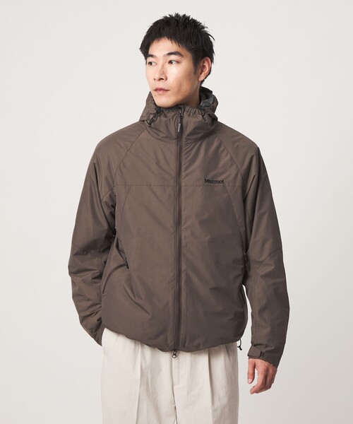 MARMOT(マーモット)の「【別注】<Marmot>2-IN1 3WAY ジャケット(ブルゾン・メンズ・ブラック/ダークブラウン・M/L/XL)」の6枚目の写真