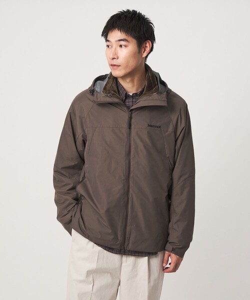 MARMOT(マーモット)の「【別注】<Marmot>2-IN1 3WAY ジャケット(ブルゾン・メンズ・ブラック/ダークブラウン・M/L/XL)」の8枚目の写真