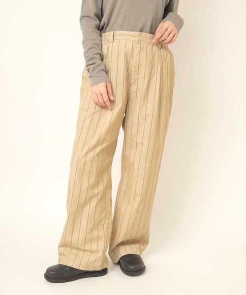 RNA-N(アールエヌエーエヌ)の「R4496 ストライプコーデュロイパンツ(その他パンツ・レディース・ブラック/ベージュ・FREE)」の7枚目の写真
