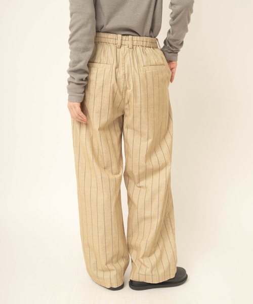 RNA-N(アールエヌエーエヌ)の「R4496 ストライプコーデュロイパンツ(その他パンツ・レディース・ブラック/ベージュ・FREE)」の9枚目の写真