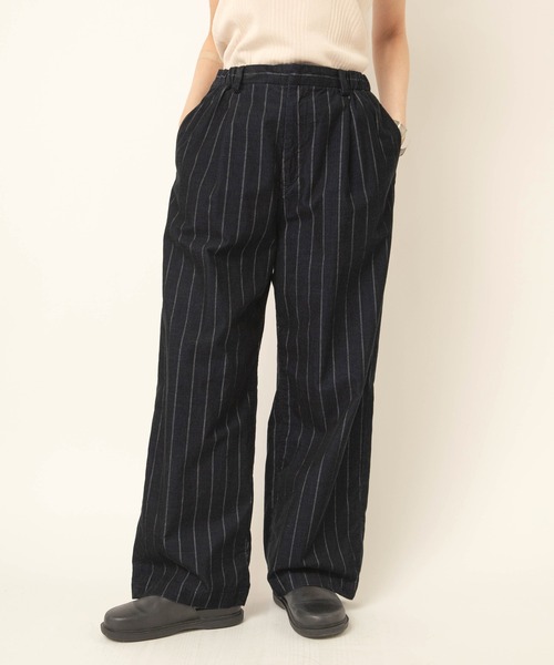 RNA-N(アールエヌエーエヌ)の「R4496 ストライプコーデュロイパンツ(その他パンツ・レディース・ブラック/ベージュ・FREE)」の3枚目の写真
