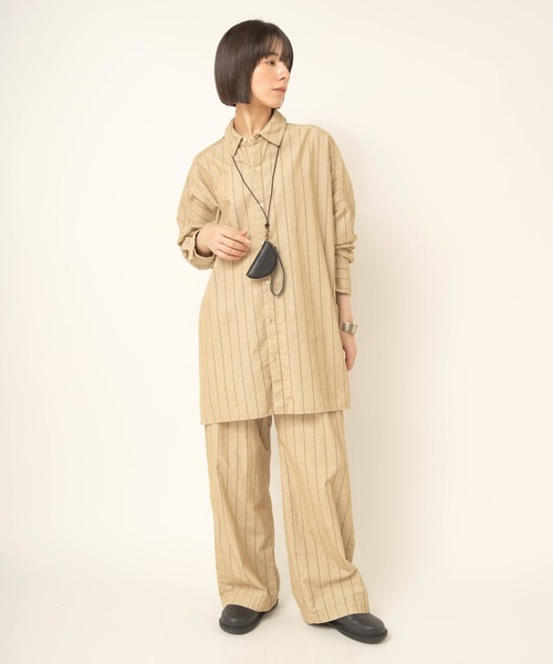 RNA-N(アールエヌエーエヌ)の「R4496 ストライプコーデュロイパンツ(その他パンツ・レディース・ブラック/ベージュ・FREE)」の13枚目の写真