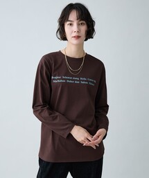 ロングスリーブロゴTシャツ