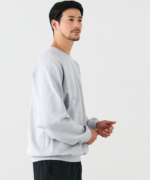 coca(coca)(コカ)の「COTTON from the U.S.ラグラントレーナー(スウェット・メンズ・レッド/ブラック/グレー/ダークグリーン・M/L/XL)」の6枚目の写真