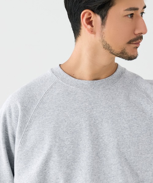 coca(coca)(コカ)の「COTTON from the U.S.ラグラントレーナー(スウェット・メンズ・レッド/ブラック/グレー/ダークグリーン・M/L/XL)」の8枚目の写真