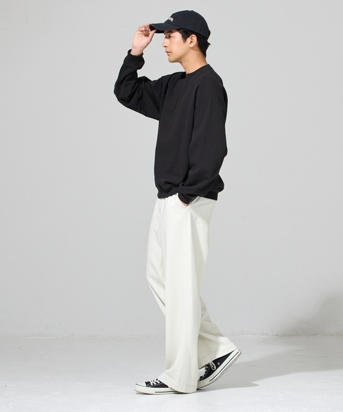 coca(coca)(コカ)の「COTTON from the U.S.ラグラントレーナー(スウェット・メンズ・レッド/ブラック/グレー/ダークグリーン・M/L/XL)」の10枚目の写真