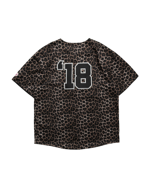 WEIRDWORLD(ウィアード ワールド)の「18レオパードベースボールジャージ(Tシャツ/カットソー・レディース・その他・MEDIUM/LARGE/X-LARGE)」の4枚目の写真