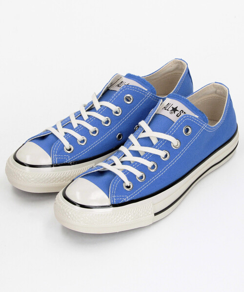 FREAK'S STORE（フリークスストア）の「CONVERSE/コンバース ALL STAR AGED CL OX[23.5cm～24.5cm]/オールスター エイジド OX（スニーカー・レディース・ブルー/オレンジ・24.5cm/23.5cm）」の2枚目の写真