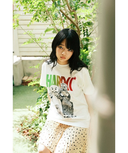 ハードコアチョコレート(ハードコアチョコレート)の「ガチャピン・ムック(バニラホワイト)(Tシャツ/カットソー・メンズ・オフホワイト・XX-LARGE/X-LARGE/LARGE)」の1枚目の写真