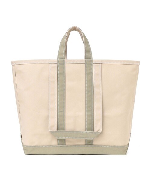 TEMBEA(テンベア)の「【一部SHIPS別注】TEMBEA: MARKET TOTE(トートバッグ・レディース・オフホワイト/ベージュ・ONE SIZE)」の2枚目の写真
