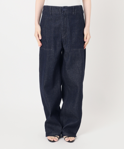 B.C STOCK(ベーセーストック)の「ウォッシャブル / DU JOUR / デュ ジュール BARREL BAKER JEAN(デニムパンツ・レディース・ブラック/ネイビー・38/36)」の15枚目の写真