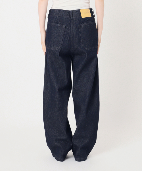 B.C STOCK(ベーセーストック)の「ウォッシャブル / DU JOUR / デュ ジュール BARREL BAKER JEAN(デニムパンツ・レディース・ブラック/ネイビー・38/36)」の17枚目の写真