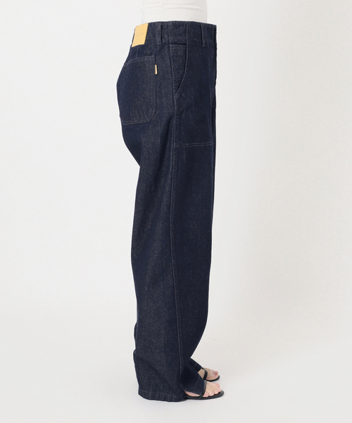 B.C STOCK(ベーセーストック)の「ウォッシャブル / DU JOUR / デュ ジュール BARREL BAKER JEAN(デニムパンツ・レディース・ブラック/ネイビー・38/36)」の18枚目の写真