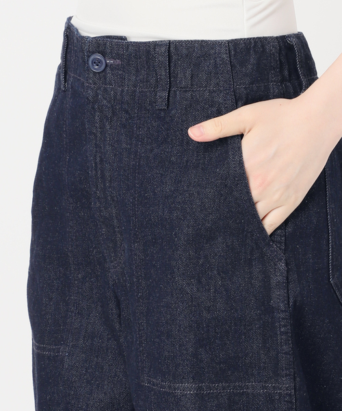 B.C STOCK(ベーセーストック)の「ウォッシャブル / DU JOUR / デュ ジュール BARREL BAKER JEAN(デニムパンツ・レディース・ブラック/ネイビー・38/36)」の21枚目の写真