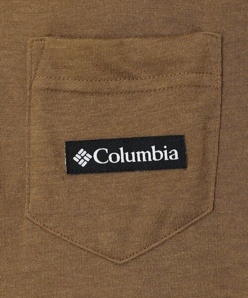 Columbia(コロンビア)の「Columbia/ ウィメンズトランキルピークロングスリーブポケットTシャツ /コロンビア(Tシャツ/カットソー・レディース・ブラック/ブラウン/グリーン・S/M/L/XL)」の15枚目の写真
