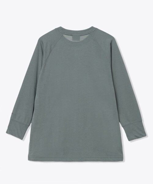 Columbia(コロンビア)の「Columbia/ ウィメンズトランキルピークロングスリーブポケットTシャツ /コロンビア(Tシャツ/カットソー・レディース・ブラック/ブラウン/グリーン・S/M/L/XL)」の5枚目の写真