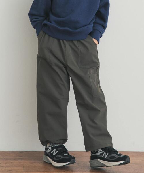 URBAN RESEARCH DOORS(アーバンリサーチドアーズ)の「テックイージードロストカーゴパンツ(KIDS)(その他パンツ・キッズ・ブルー系その他/カーキ・120/135)」の6枚目の写真