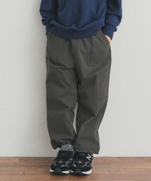 URBAN RESEARCH DOORS(アーバンリサーチドアーズ)の「テックイージードロストカーゴパンツ(KIDS)(その他パンツ・キッズ・ブルー系その他/カーキ・120/135)」の7枚目の写真