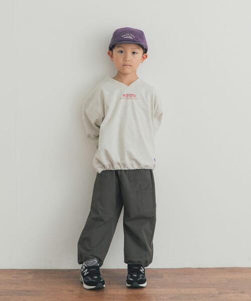 URBAN RESEARCH DOORS(アーバンリサーチドアーズ)の「テックイージードロストカーゴパンツ(KIDS)(その他パンツ・キッズ・ブルー系その他/カーキ・120/135)」の9枚目の写真