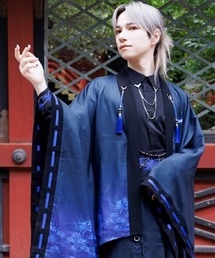 REZEN（リゼン）の「彼岸花×月プリント羽織（その他アウター）」