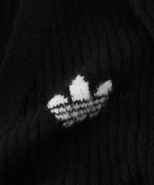 adidas Originals(アディダスオリジナルス)の「ADIDAS × JENNIE / アディダス × ジェニー KNIT CARDIGAN(ニット/セーター・レディース・ブルー/ブラウン/ブラック・MEDIUM)」の14枚目の写真