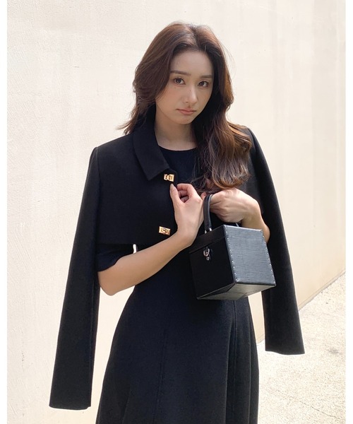 BIRTHDAY BASH(バースデイバッシュ)の「QUINN SHORT JACKET(クイン ショートジャケット)(その他アウター・レディース・ブラック・S/M)」の14枚目の写真