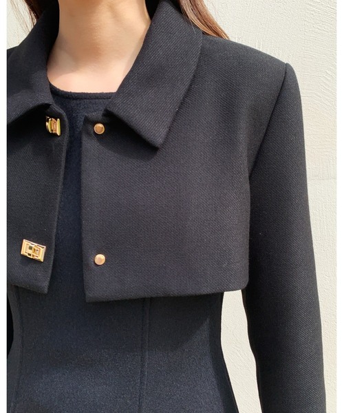 BIRTHDAY BASH(バースデイバッシュ)の「QUINN SHORT JACKET(クイン ショートジャケット)(その他アウター・レディース・ブラック・S/M)」の11枚目の写真