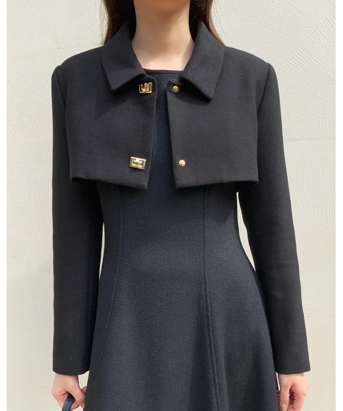 BIRTHDAY BASH(バースデイバッシュ)の「QUINN SHORT JACKET(クイン ショートジャケット)(その他アウター・レディース・ブラック・S/M)」の13枚目の写真