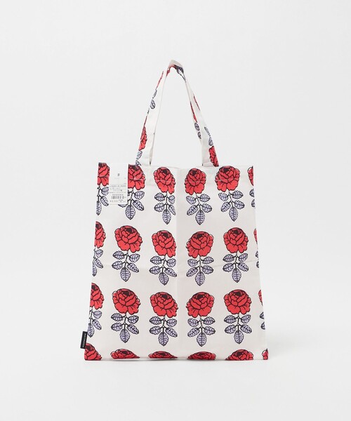 marimekko＞Vihkiruusu TOTE BAG/トートバッグ（トートバッグ