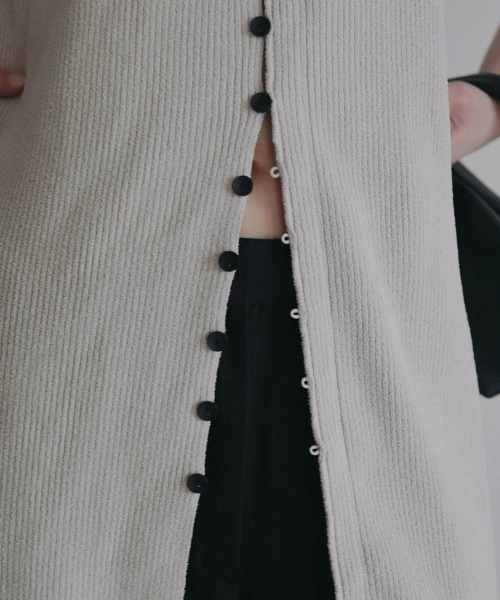 anuke（アンヌーク）の「anuke Americansleeve Mole Knit（ニット/セーター・レディース・オフホワイト/ブラック・FREE）」の10枚目の写真