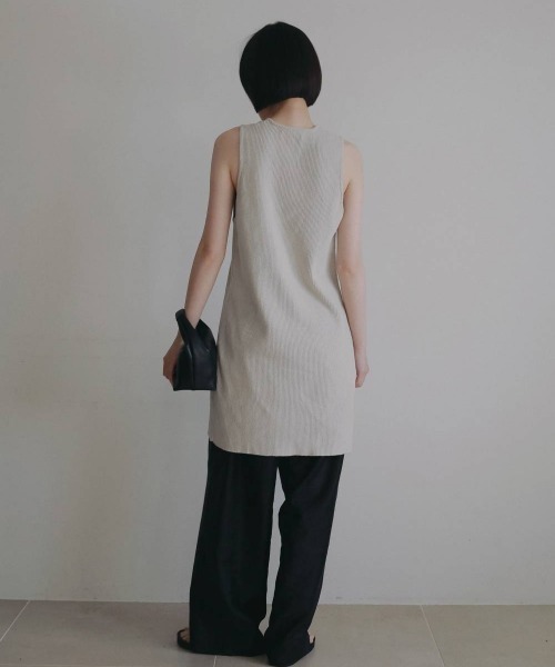 anuke（アンヌーク）の「anuke Americansleeve Mole Knit（ニット/セーター・レディース・オフホワイト/ブラック・FREE）」の11枚目の写真