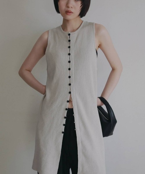anuke（アンヌーク）の「anuke Americansleeve Mole Knit（ニット/セーター・レディース・オフホワイト/ブラック・FREE）」の13枚目の写真
