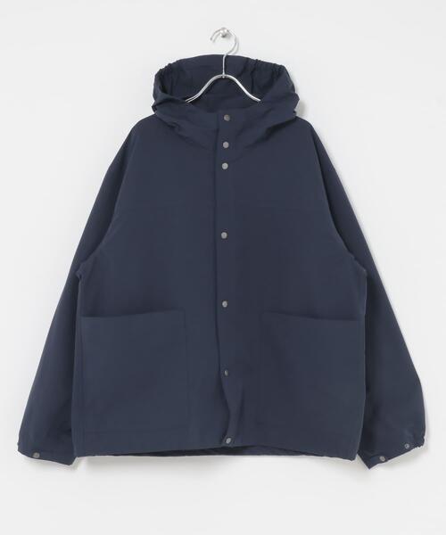 ITEMS URBANRESEARCH(アイテムズ アーバンリサーチ)の「ハイカウント スナップボタン フーディジャケット(ブルゾン・メンズ・レッド/ネイビー/ベージュ・LARGE/MEDIUM)」の15枚目の写真