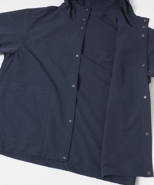 ITEMS URBANRESEARCH(アイテムズ アーバンリサーチ)の「ハイカウント スナップボタン フーディジャケット(ブルゾン・メンズ・レッド/ネイビー/ベージュ・LARGE/MEDIUM)」の18枚目の写真