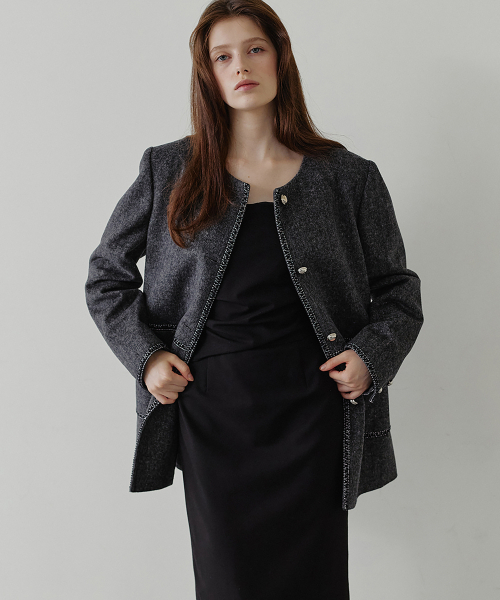 MAKE A TOAST(メイクアトースト)の「CONTOUR SQUARE ロングドレス(ブラック) MBFFOP002BK(ワンピース・レディース・ブラック・SMALL/MEDIUM)」の5枚目の写真