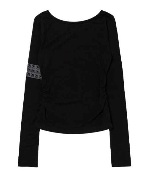 FANCY CLUB(ファンシークラブ)の「A'GEM/9 × .kom 『FANCY CLUB/ファンシークラブ』 DRY CITY LONG SLEEVE/DRYCITY ロングスリーブカットソー(Tシャツ/カットソー・レディース・グレー/ブルー/ブラック・FREE)」の14枚目の写真