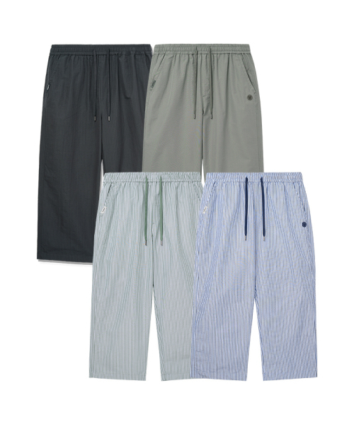 LIFE WORK(ライフワーク)の「L2 コインワッペン シアサッカー バンディングパンツ(その他パンツ・レディース・ライトブルー/チャコールグレー/カーキ/ライトカーキ・MEDIUM/LARGE)」の5枚目の写真