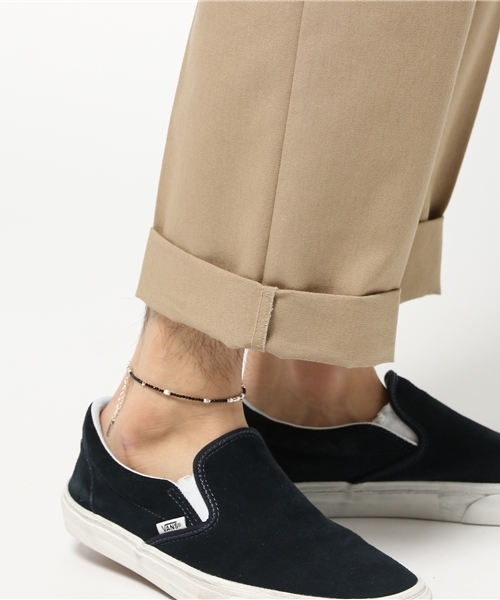 Magine（マージン）の「Magine×idealismsound 2mm STONE BEADS ANKLET:2ｍｍストーンビーズ アンクレット（アンクレット・メンズ・ターコイズブルー/ホワイト/レッド/ブラック・FREE）」の16枚目の写真