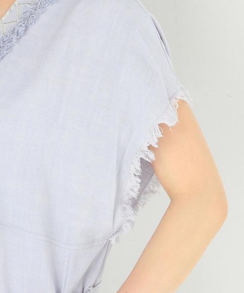 KIIRA（キーラ）の「Another Edition×KiiRA刺繍ワンピース/AE×KiiRA EMB OP◆（ワンピース・レディース・ライトブルー/オフホワイト・FREE）」の14枚目の写真