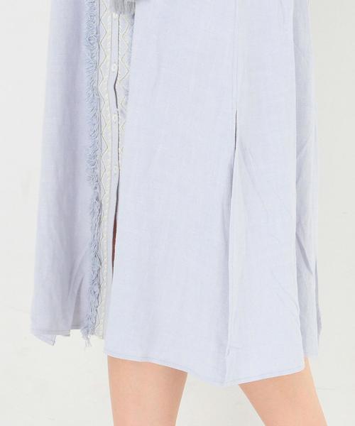 KIIRA（キーラ）の「Another Edition×KiiRA刺繍ワンピース/AE×KiiRA EMB OP◆（ワンピース・レディース・ライトブルー/オフホワイト・FREE）」の15枚目の写真