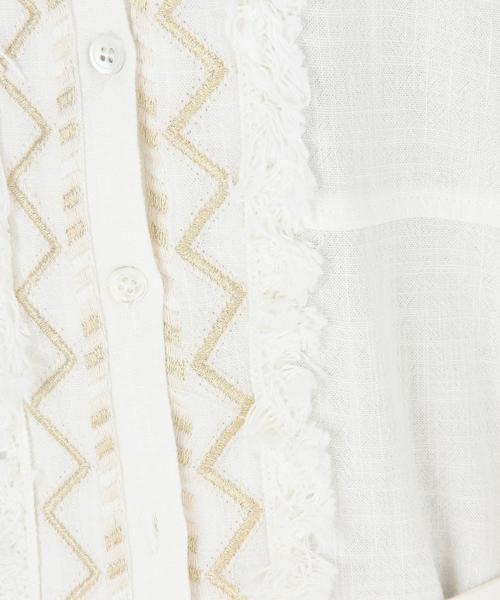 KIIRA（キーラ）の「Another Edition×KiiRA刺繍ワンピース/AE×KiiRA EMB OP◆（ワンピース・レディース・ライトブルー/オフホワイト・FREE）」の9枚目の写真