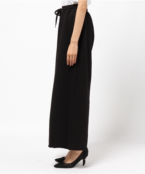 MOUSSY（マウジー）の「WIDE LEG SWEAT PANTS（その他パンツ・レディース・レッド/トップグレー/ブラック・FREE）」の5枚目の写真