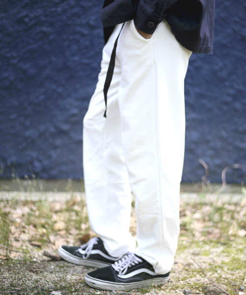 Denime（ドゥニーム）の「ヘビー裏毛スウェットパンツ（その他パンツ・メンズ・ブラック/ワイン/ホワイト/ネイビー/グレー/グリーン・X-LARGE/LARGE/MEDIUM）」の9枚目の写真