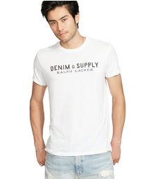 Denim & Supply Ralph Lauren | コットン ジャージー ロゴ Tシャツ(Tシャツ/カットソー)