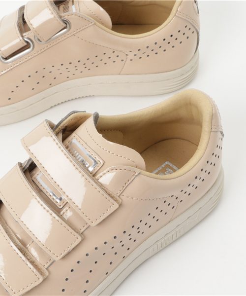 PUMA(プーマ)の「PUMA(プーマ)コートスター/361912(スニーカー・レディース・ライトベージュ・24h/23h/22h)」の2枚目の写真