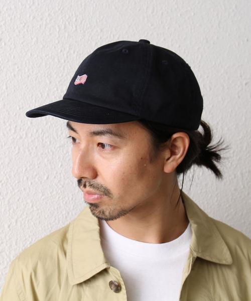 coen（コーエン）の「ツイルチビロゴ刺繍CAP（キャップ・メンズ・ホワイト/ベージュ/オリーブ/ネイビー・FREE）」の4枚目の写真